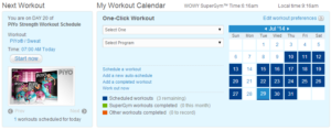 PiYo - Workout Calendar and Schedule to Download or Print