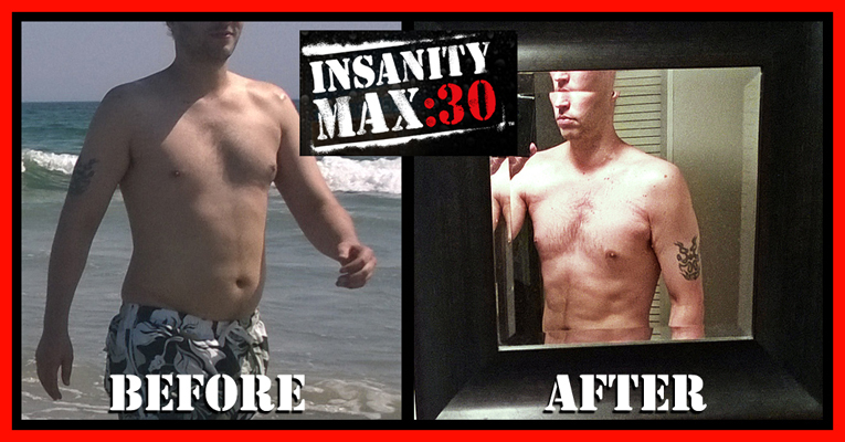 Insanity max 2025 30 results male