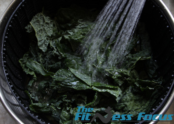 salad-spinning-kale