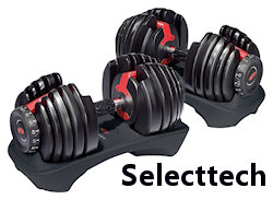 selecttech 552 adjustable dumbbells