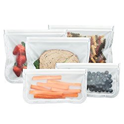 Silicone baggies for meal prep