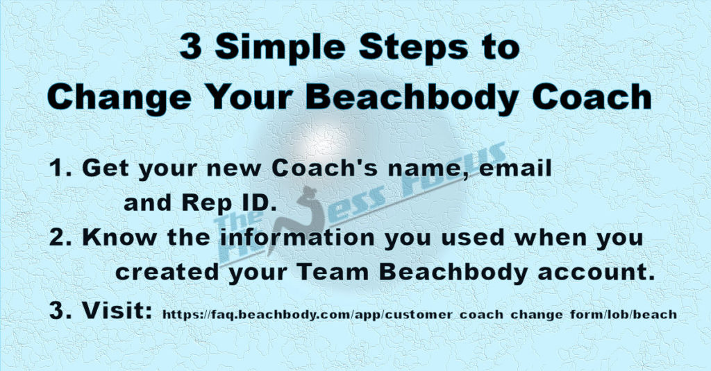 How to change your Beachbody Coach in 3 steps