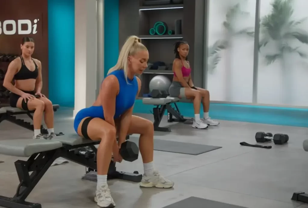 you use heavy weights for a lot of the booty boost exercises