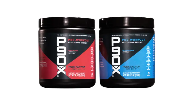 p90x pre-workout formula available in two flavors