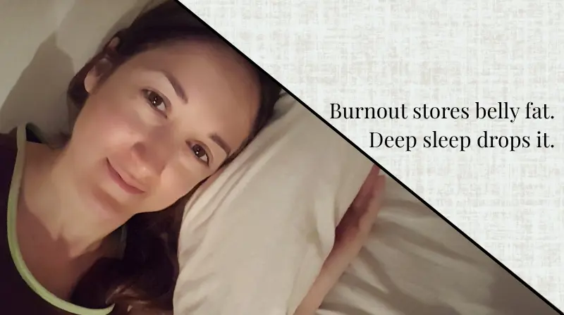 how sleep helps lose belly fat