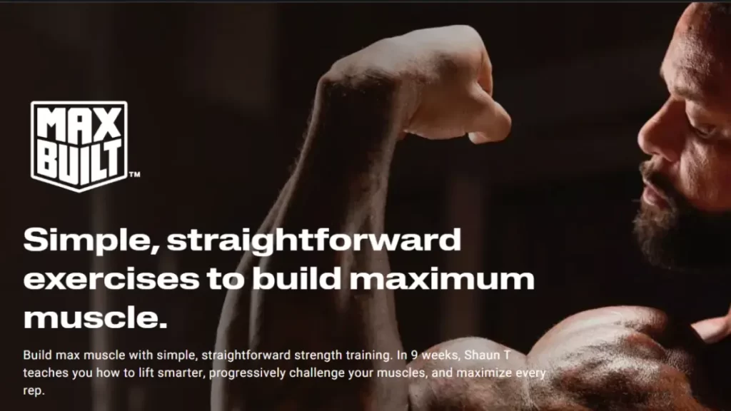 shaun t workout program max built cover imate