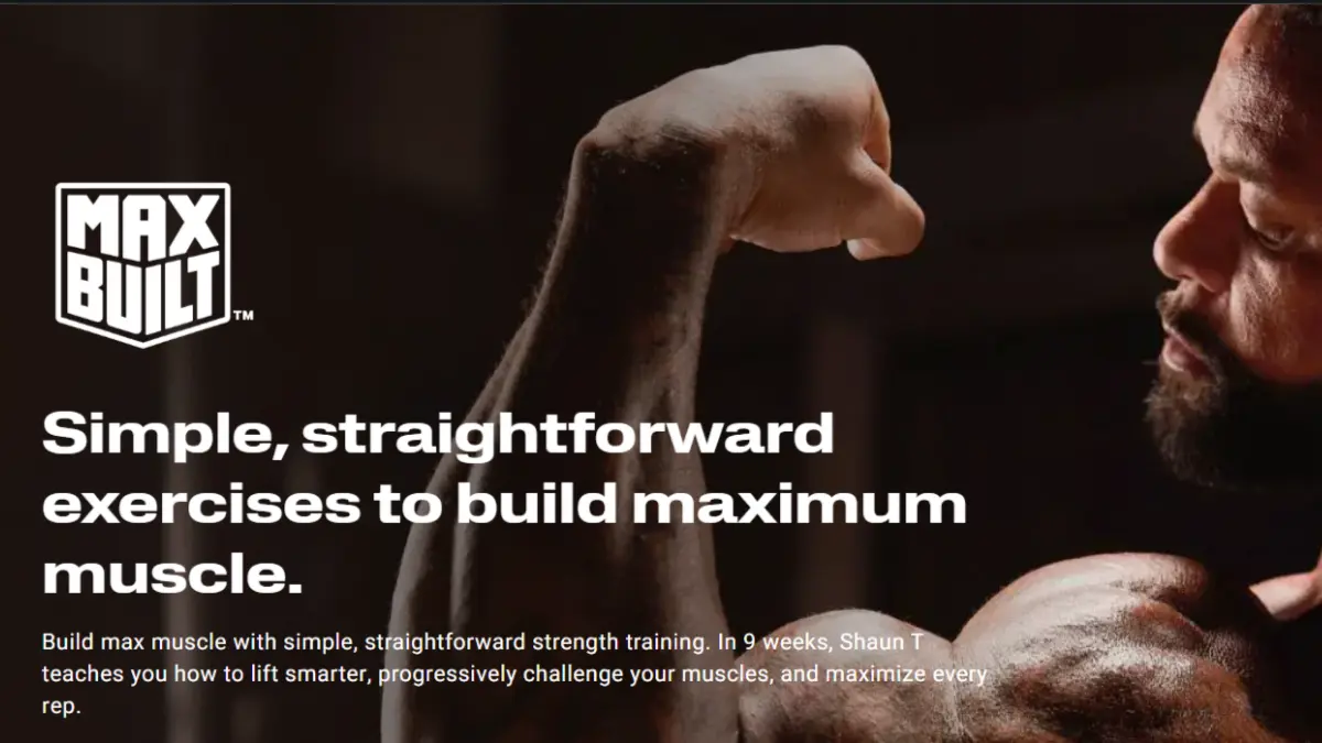 shaun t workout program max built cover imate
