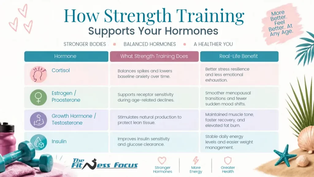 strength training benefits chart